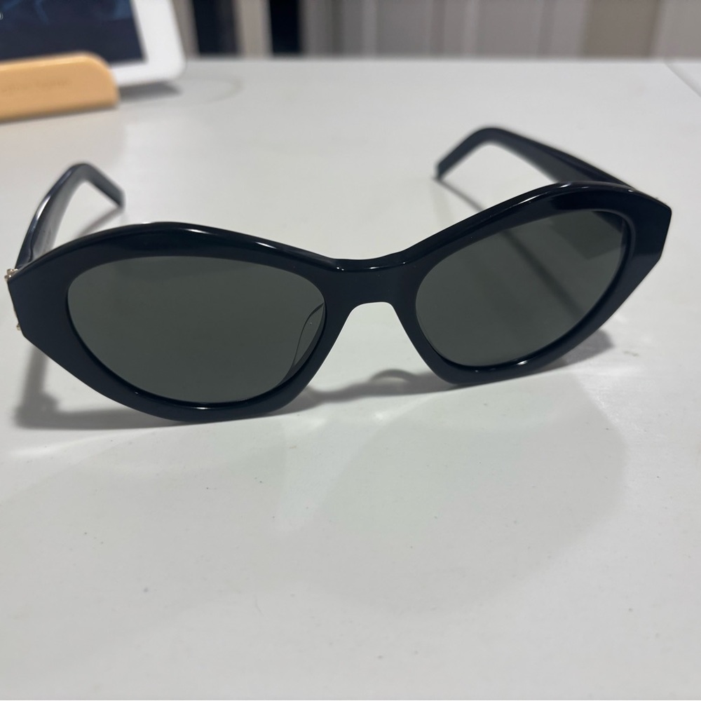 Saint Laurent Glossy Black Sunglasses